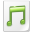 File Music Icon 32x32 png